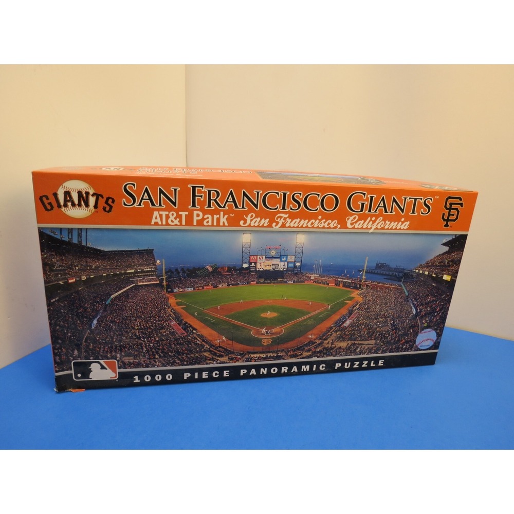 Masterpieces San Francisco Giants 1000 Piece Panoramic Puzzle AT&T Park MLB